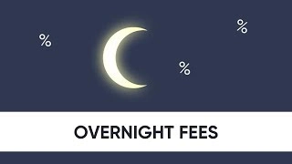 Overnight fees on capital.com